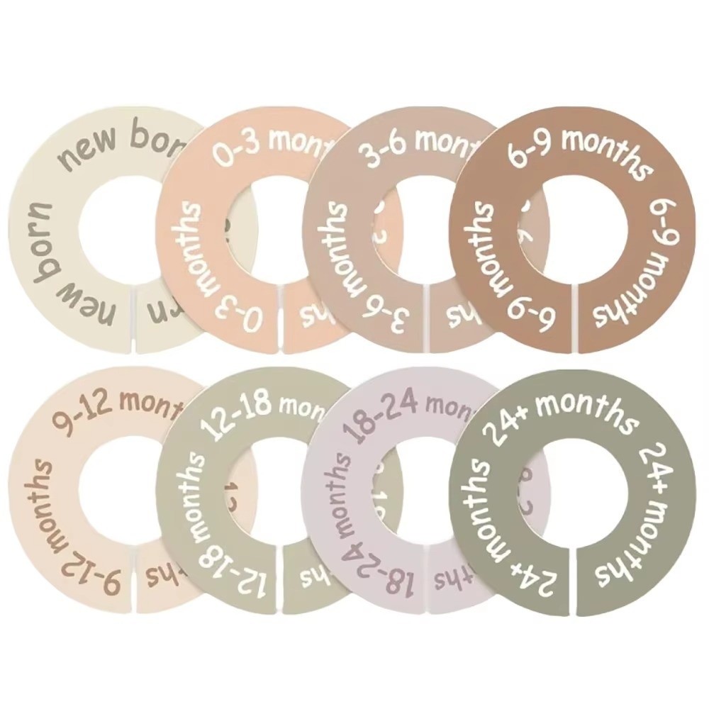 68/9Pcs Organizing Hangers Bab - Baby Clothing Hangers のレビューと価格