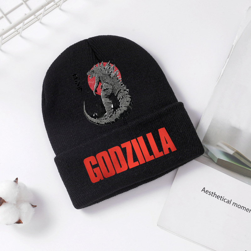 Godzilla Knitted Hat Winter Sp - Baby Hat Beanie のレビューと価格