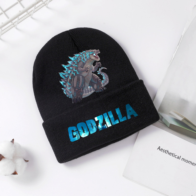 Godzilla Knitted Hat Winter Sp - Baby Hat Beanie のレビューと価格