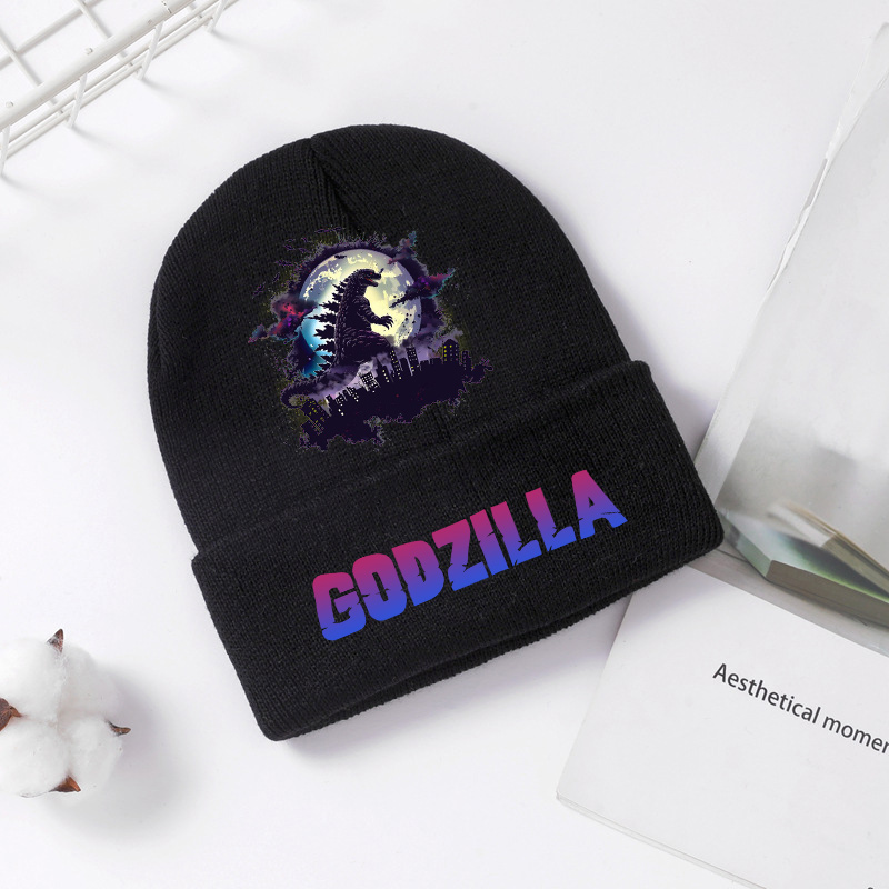 Godzilla Knitted Hat Winter Sp - Baby Hat Beanie のレビューと価格