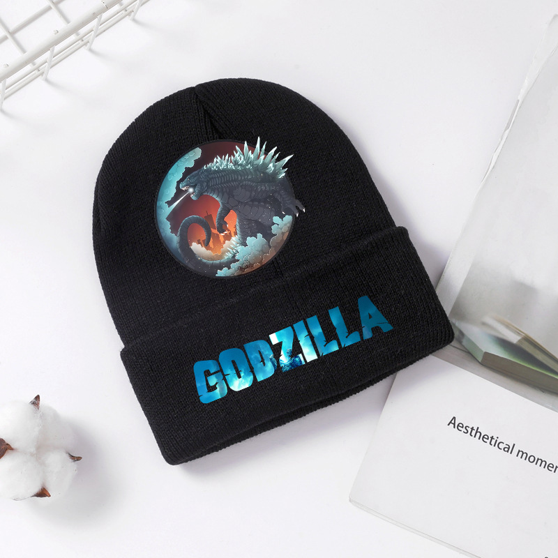 Godzilla Knitted Hat Winter Sp - Baby Hat Beanie のレビューと価格